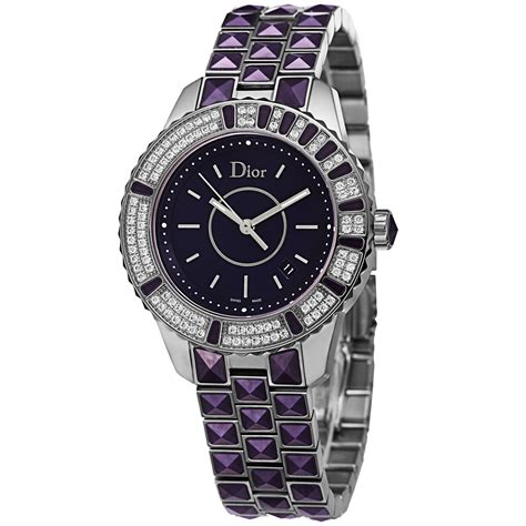 christian dior watches swiss made|Dior watch with diamonds price.